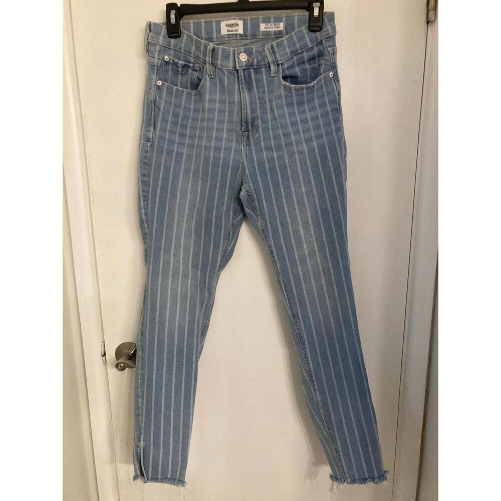 Kensie vintage luxe ultimate high rise skinny jeans, Sz. 10.